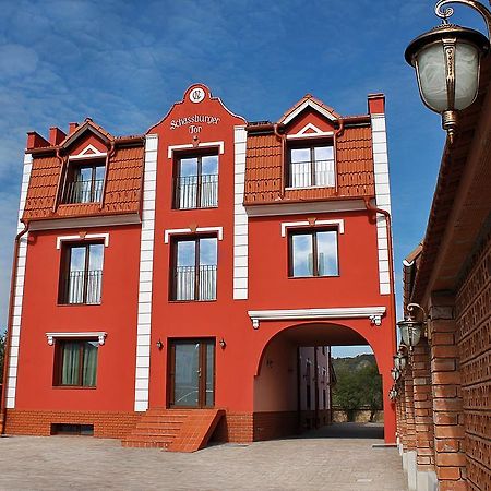 Schassburger Tor Hotel Sighişoara Buitenkant foto
