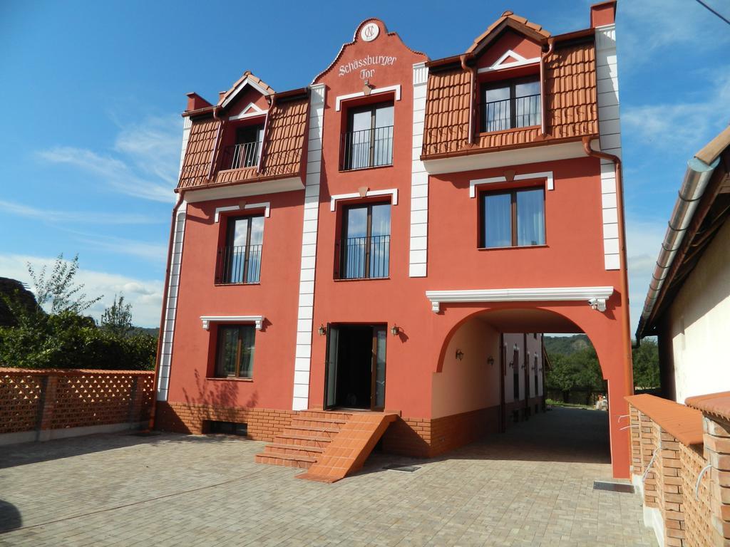 Schassburger Tor Hotel Sighişoara Buitenkant foto
