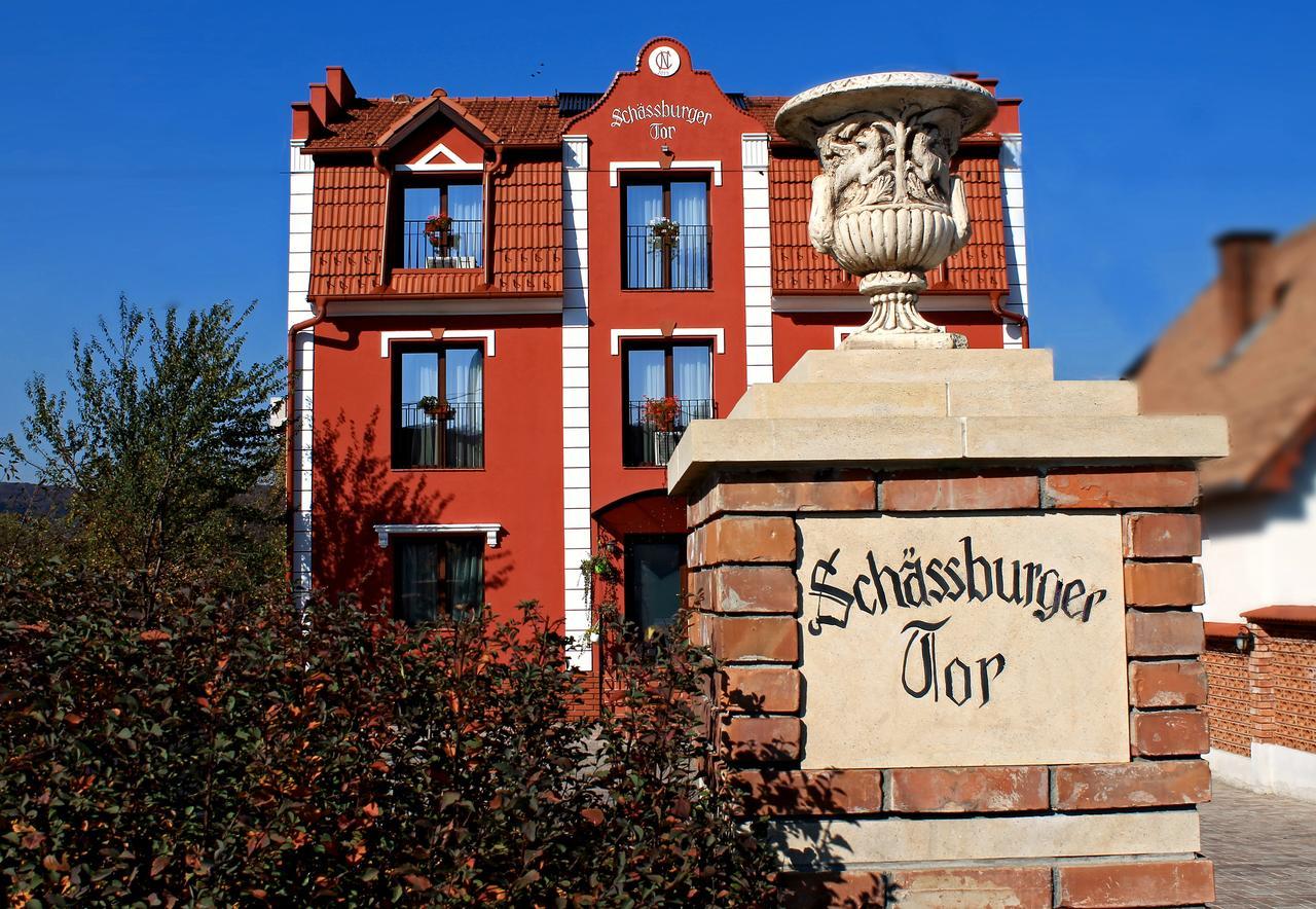 Schassburger Tor Hotel Sighişoara Buitenkant foto